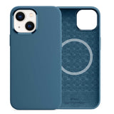 Apple iPhone 13 Kılıf Wiwu M-safe Magnetic Silikon Kapak