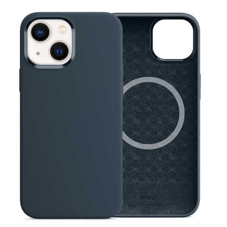 Apple iPhone 13 Kılıf Wiwu M-safe Magnetic Silikon Kapak