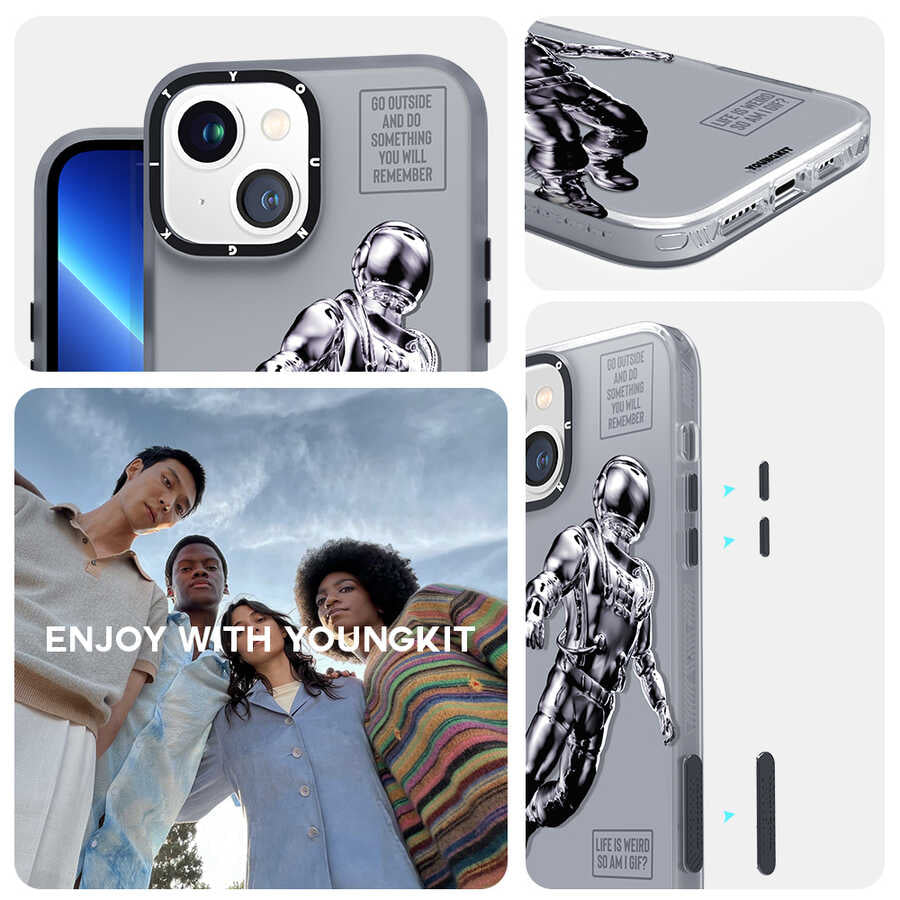 Apple iPhone 13 Kılıf YoungKit Klasik Serisi Kapak