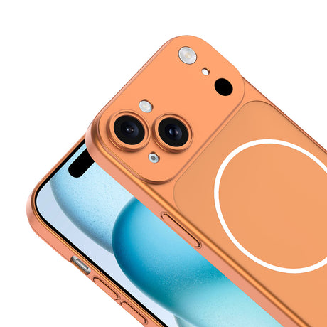 Apple iPhone 13 Kılıf Zore M-Safe Şarj Özellikli Kamera Korumalı Spark Kapak