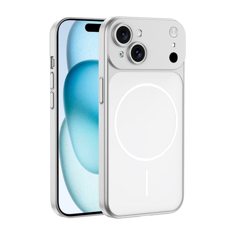Apple iPhone 13 Kılıf Zore M-Safe Şarj Özellikli Kamera Korumalı Spark Kapak
