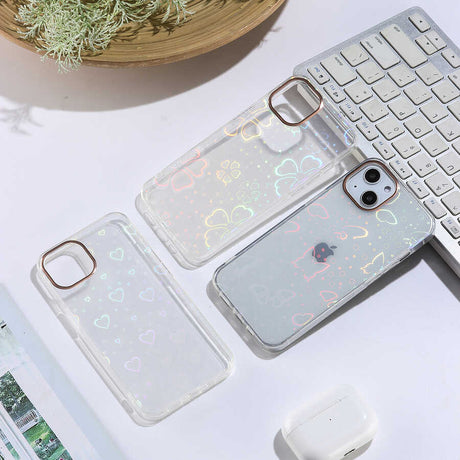 Apple iPhone 13 Kılıf Zore Sidney Desenli Sert Kapak