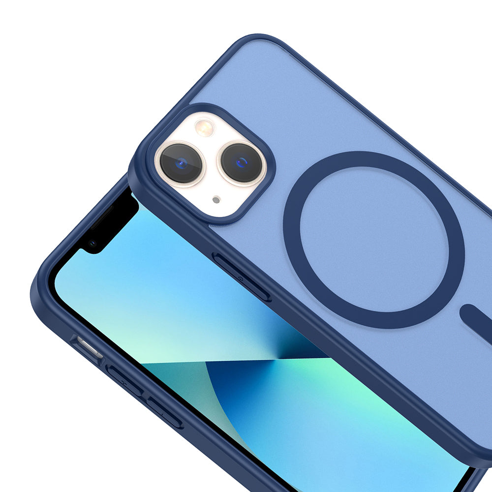 Apple iPhone 13 Mini Kılıf M-safe Şarj Özellikli Zore Babet Kapak