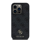 Apple iPhone 13 Pro Kılıf Guess Orjinal Lisanslı M-safe Şarj Özellikli Small 4G Classic Kapak