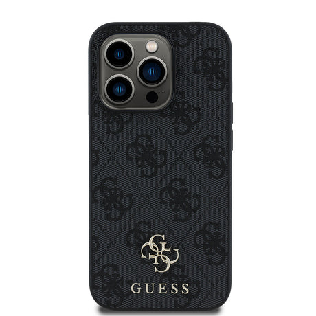 Apple iPhone 13 Pro Kılıf Guess Orjinal Lisanslı M-safe Şarj Özellikli Small 4G Classic Kapak