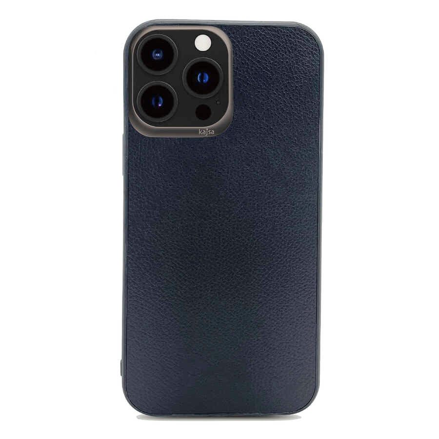 Apple iPhone 13 Pro Kılıf ​Kajsa Luxe Collection Hakiki Deri Kapak