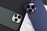 Apple iPhone 13 Pro Kılıf Karbon Fiber Tasarımlı Zore Karbono Kapak
