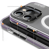 Apple iPhone 13 Pro Kılıf M-safe Şarj Özellikli Youngkit Jane Sand Serisi Kapak