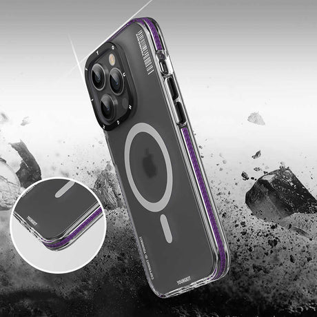 Apple iPhone 13 Pro Kılıf M-safe Şarj Özellikli Youngkit Jane Sand Serisi Kapak