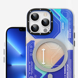 Apple iPhone 13 Pro Kılıf M-safe Şarj Özellikli YoungKit Metaverse Serisi Kapak