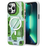 Apple iPhone 13 Pro Kılıf M-safe Şarj Özellikli YoungKit Metaverse Serisi Kapak