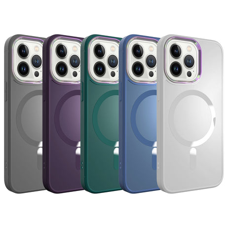 Apple iPhone 13 Pro Kılıf M-safe Wireless Şarj Özellikli Zore Stil Kapak