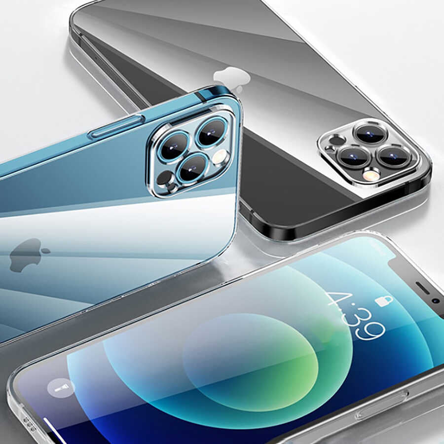 Apple iPhone 13 Pro Kılıf Şeffaf Sert PC Zore Vayt Kapak