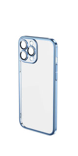 Apple iPhone 13 Pro Kılıf Sert PC Renkli Çerçeveli Zore Riksos Kapak