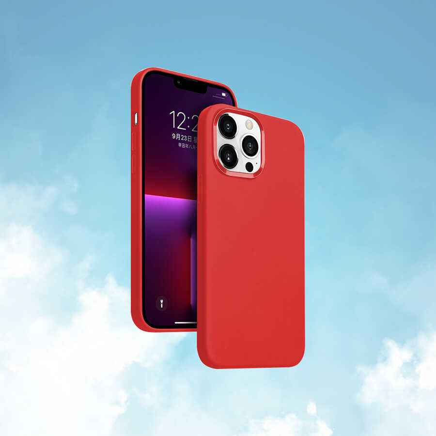 Apple iPhone 13 Pro Kılıf Wiwu M-safe Magnetic Silikon Kapak