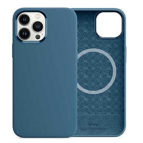 Apple iPhone 13 Pro Kılıf Wiwu M-safe Magnetic Silikon Kapak