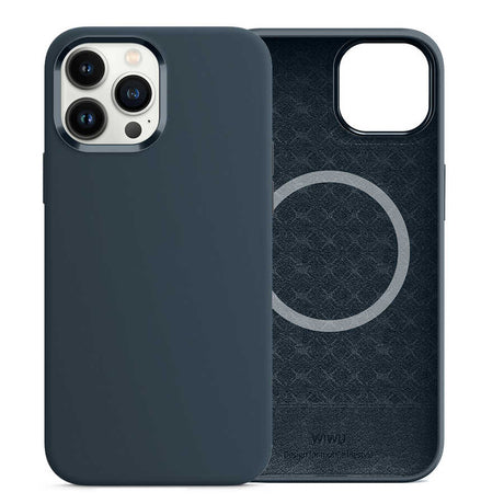 Apple iPhone 13 Pro Kılıf Wiwu M-safe Magnetic Silikon Kapak