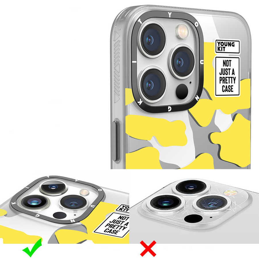 Apple iPhone 13 Pro Kılıf YoungKit Kamuflaj Serisi Kapak