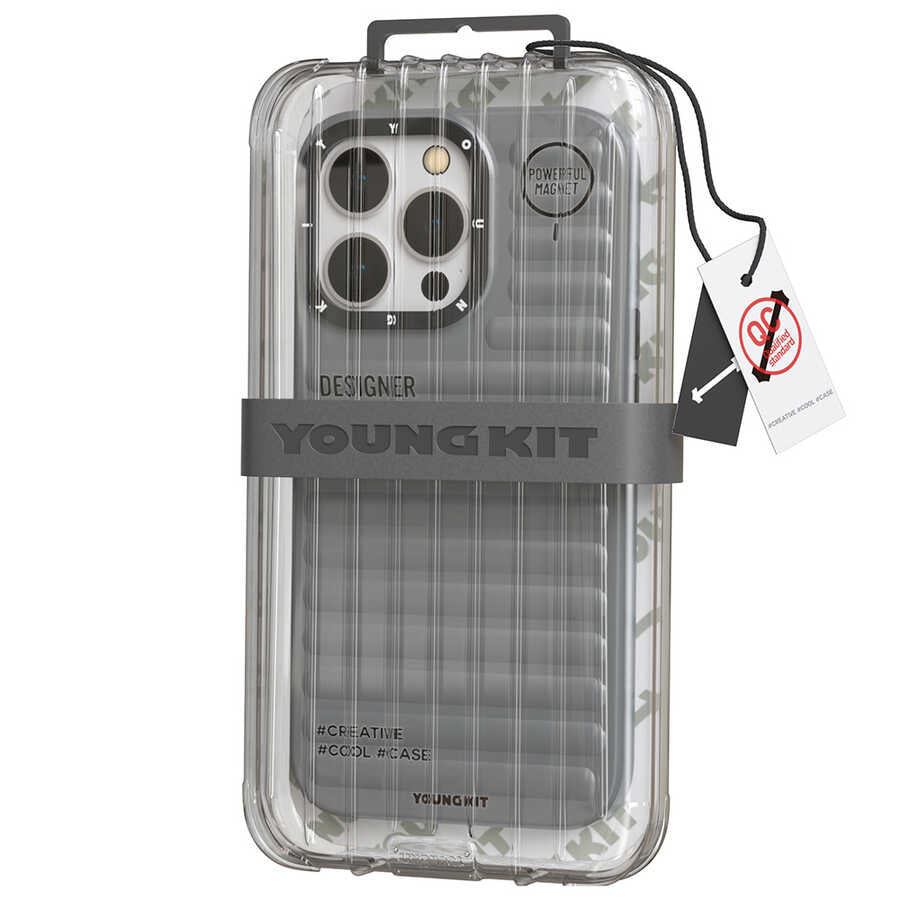 Apple iPhone 13 Pro Kılıf YoungKit Plain Coloured Serisi Kapak