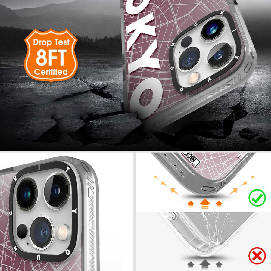 Apple iPhone 13 Pro Kılıf YoungKit World Trip Serisi Kapak