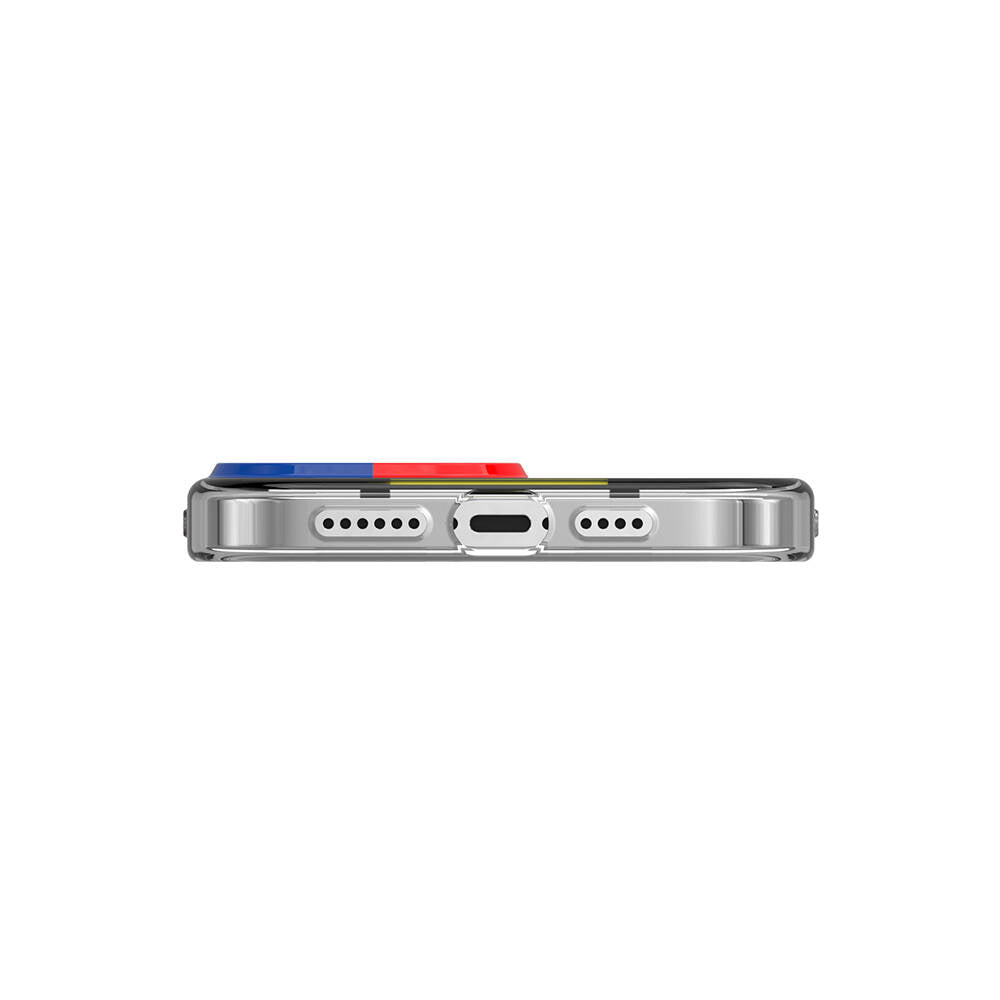 Apple iPhone 13 Pro Max Kılıf Çift IMD Baskılı Lisanslı Switcheasy Artist Mondrian Kapak