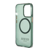 Apple iPhone 13 Pro Max Kılıf GUESS M-safe Şarj Özellikli Airbagli Dizayn Kapak