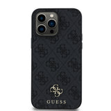 Apple iPhone 13 Pro Max Kılıf Guess Orjinal Lisanslı M-safe Şarj Özellikli Small 4G Classic Kapak