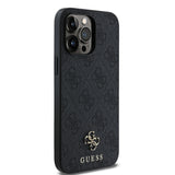 Apple iPhone 13 Pro Max Kılıf Guess Orjinal Lisanslı M-safe Şarj Özellikli Small 4G Classic Kapak