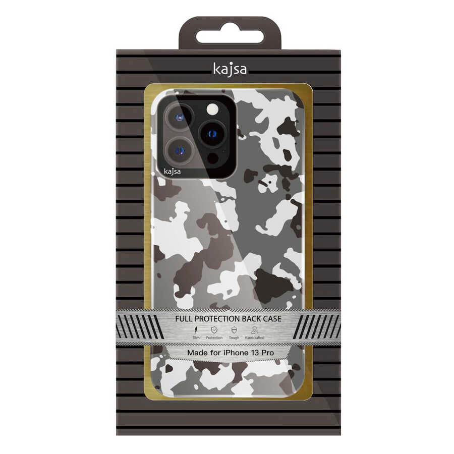 Apple iPhone 13 Pro Max Kılıf Kajsa Camo Kapak