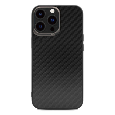 Apple iPhone 13 Pro Max Kılıf Kajsa Carbon Fiber Collection Arka Kapak