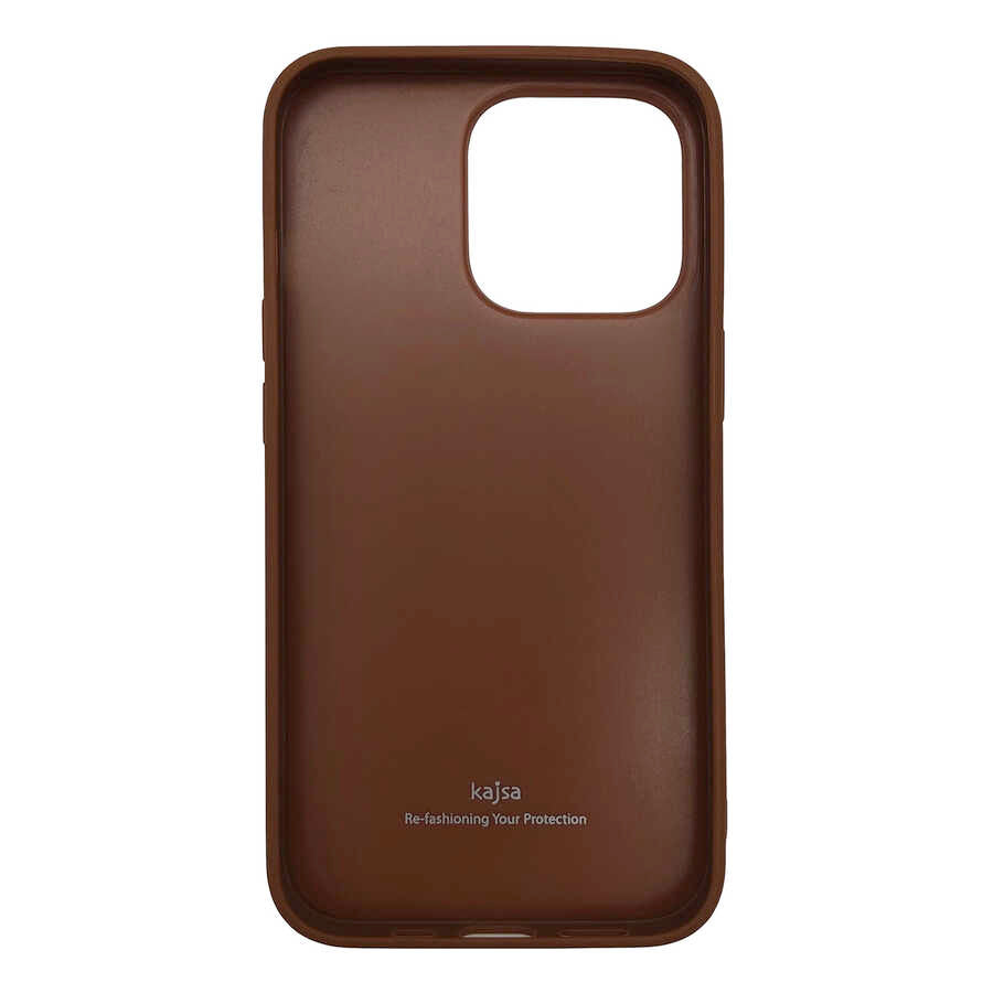 Apple iPhone 13 Pro Max Kılıf Kajsa Glamorous Serisi Leopard Combo Kapak