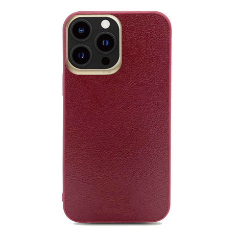 Apple iPhone 13 Pro Max Kılıf ​Kajsa Luxe Collection Hakiki Deri Kapak