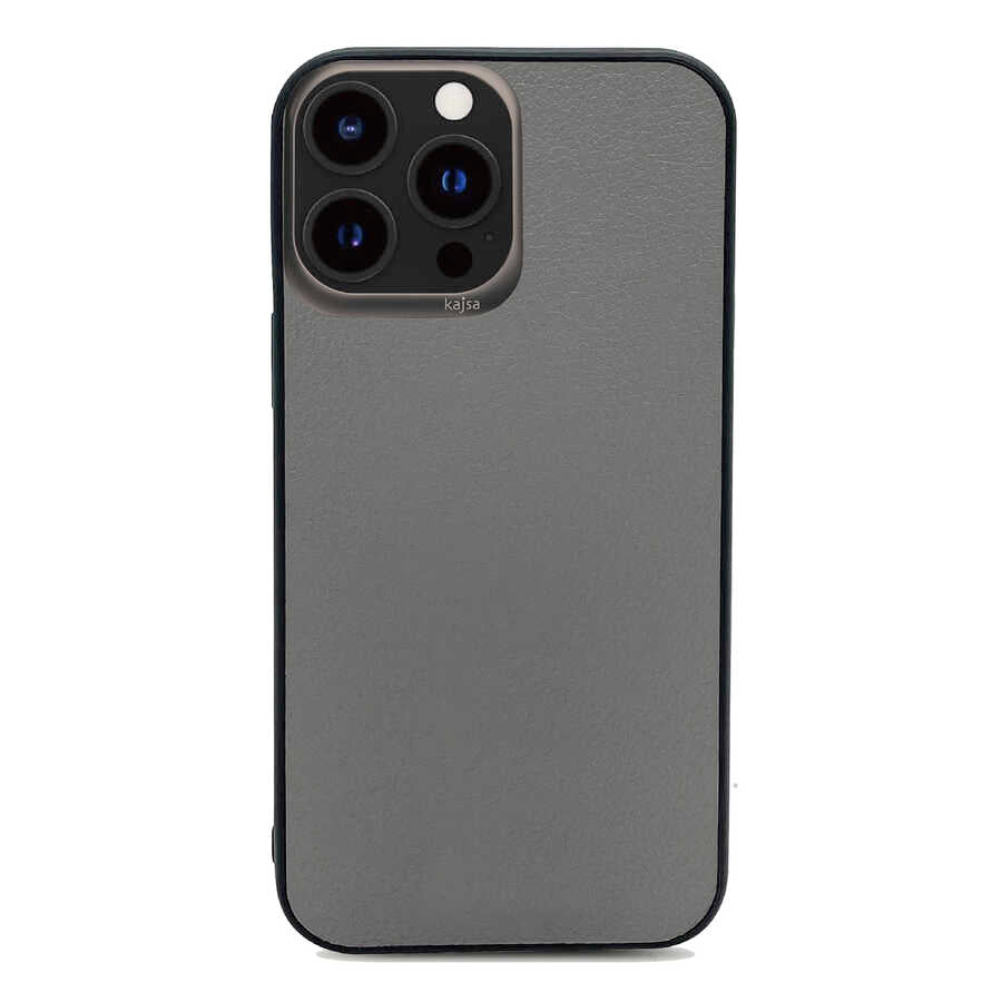Apple iPhone 13 Pro Max Kılıf ​Kajsa Luxe Collection Hakiki Deri Kapak