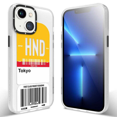 Apple iPhone 13 Kılıf YoungKit Any Time Trip Serisi Kapak
