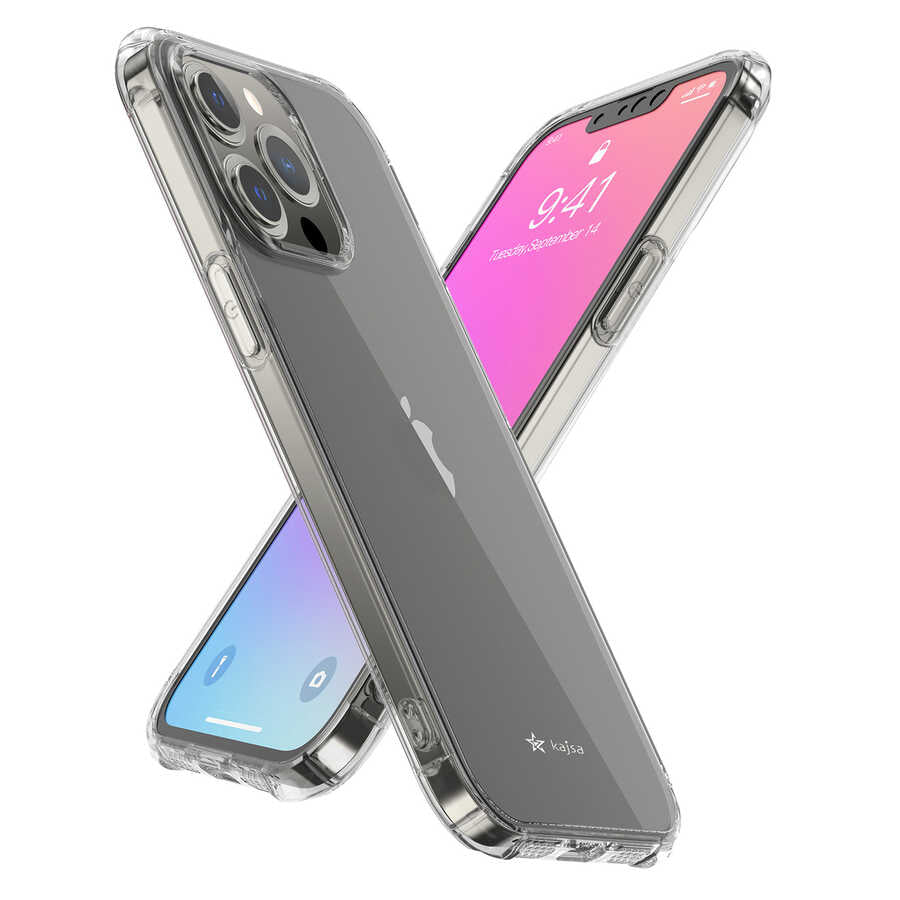 Apple iPhone 13 Pro Max Kılıf Kajsa Transparent Kapak