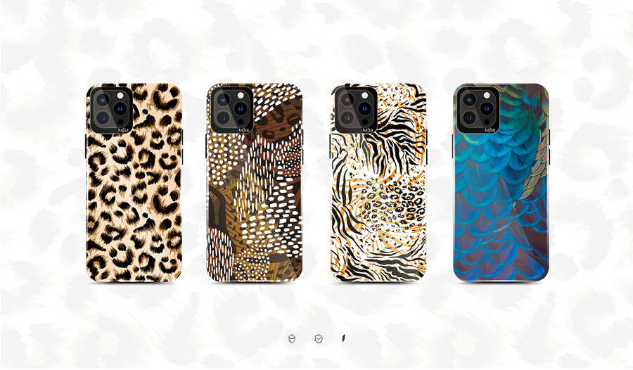 Apple iPhone 13 Pro Max Kılıf Kajsa Wild Kapak