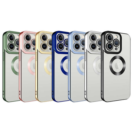 Apple iPhone 13 Pro Max Kılıf Kamera Korumalı Logo Gösteren Zore Omega Kapak