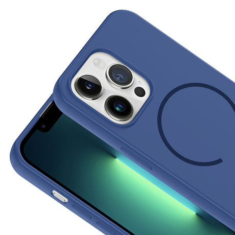 Apple iPhone 13 Pro Max Kılıf M-safe Şarj Özellikli Zore Meta Kapak