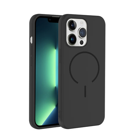 Apple iPhone 13 Pro Max Kılıf M-safe Şarj Özellikli Zore Meta Kapak