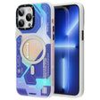 Apple iPhone 13 Pro Max Kılıf M-safe Şarj Özellikli YoungKit Metaverse Serisi Kapak