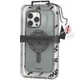 Apple iPhone 13 Pro Max Kılıf M-safe Şarj Özellikli Youngkit Rock Serisi Kapak