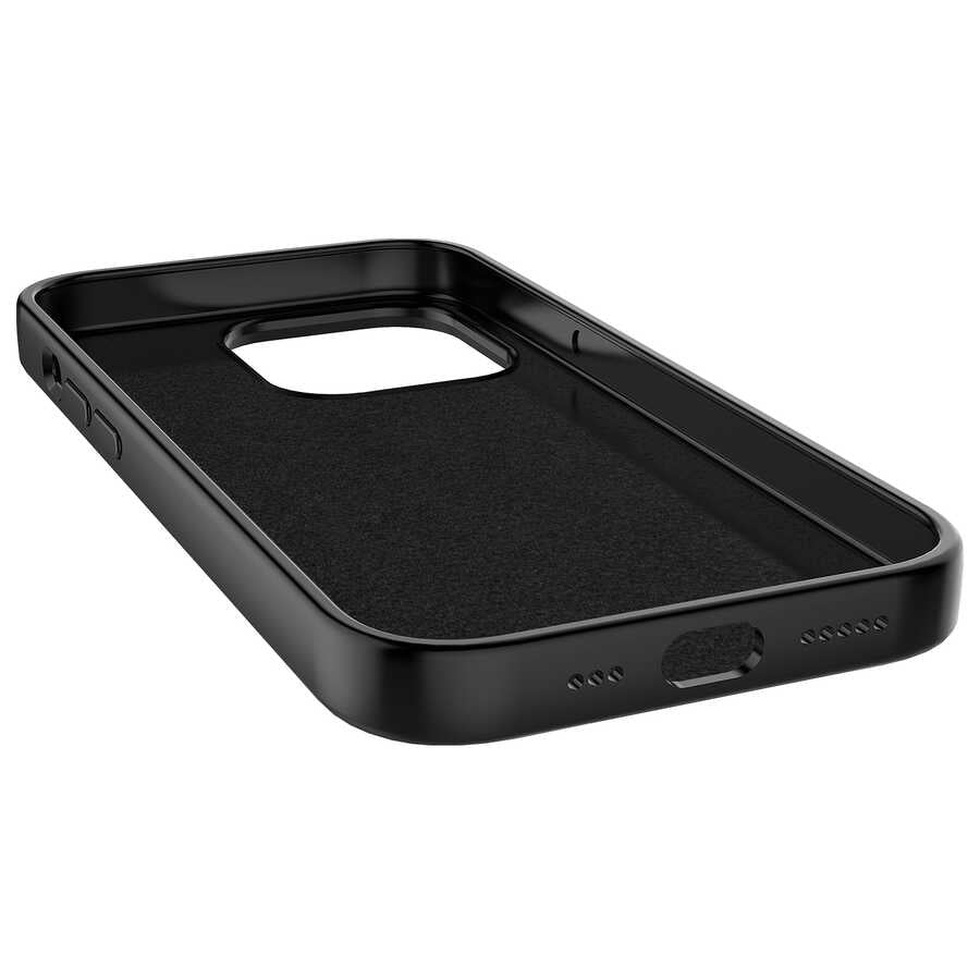 Apple iPhone 13 Pro Max Kılıf M-safe Wireless Şarj Özellikli Pastel Renk Silikon Zore Plas Kapak