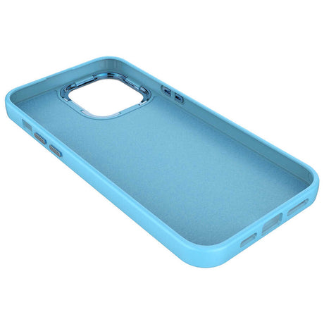Apple iPhone 13 Pro Max Kılıf Metal Çerçeve ve Buton Tasarımlı Silikon Zore Luna Kapak