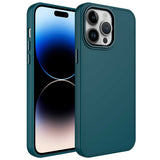 Apple iPhone 13 Pro Max Kılıf Metal Çerçeve ve Buton Tasarımlı Silikon Zore Luna Kapak