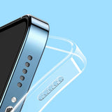 Apple iPhone 13 Pro Max Kılıf Şeffaf Sert PC Zore Vayt Kapak