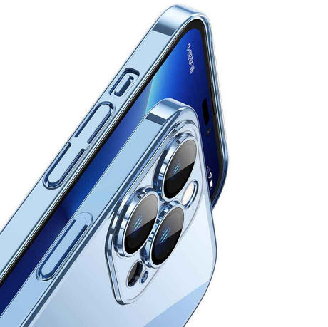 Apple iPhone 13 Pro Max Kılıf Sert PC Renkli Çerçeveli Zore Riksos Kapak