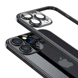 Apple iPhone 13 Pro Max Kılıf Sert PC Renkli Çerçeveli Zore Riksos Kapak