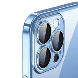 Apple iPhone 13 Pro Max Kılıf Sert PC Renkli Çerçeveli Zore Riksos Kapak