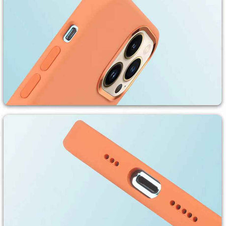 Apple iPhone 13 Pro Max Kılıf Wiwu M-safe Magnetic Silikon Kapak