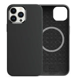 Apple iPhone 13 Pro Max Kılıf Wiwu M-safe Magnetic Silikon Kapak